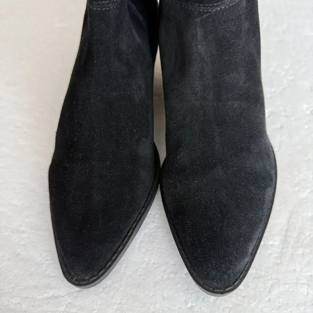 Size 5.5M - Chelsea & Violet Nadia Suede & Leather Women's Boots
